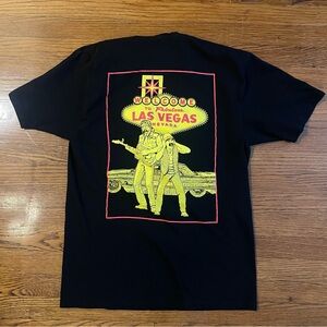 Cheech and Chong Las Vegas Black Graphic T-Shirt